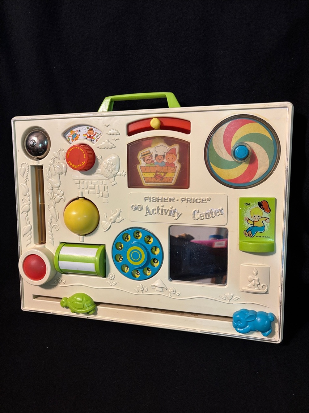 1973 Fisher Price Activity Center Vintage Toy
